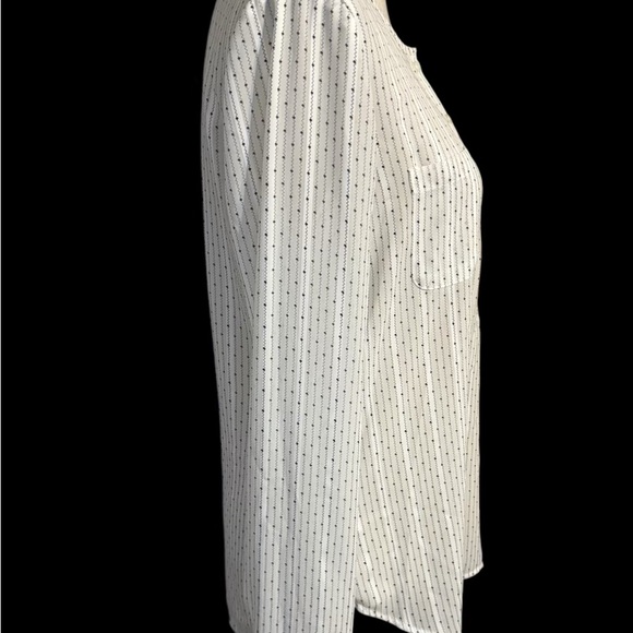 ❤️ANN TAYLOR  PRISTINE PERFECT for  OFFICE/CAREER  BLOUSE  SMALL   #V - Picture 4 of 7